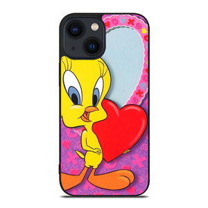 TWEETY BIRD LOVE LOONEY TUNES iPhone 14 Plus Case TWEETY BIRD LOVE LOONEY TUNES iPhone 14 Plus Case