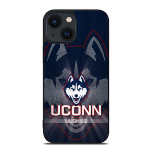 UCONN HUSKIES CONNECTICUT UNIVERSITY BASKETBALL iPhone 14 Plus Case