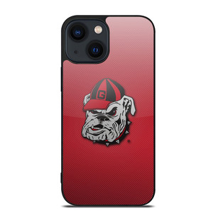 UNIVERSITY OF GEORGIA BULLDOGS UGA RED HAT iPhone 14 Plus Case