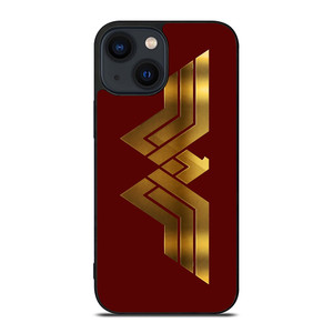 WONDER WOMAN SYMBOL GOLD iPhone 14 Plus Case WONDER WOMAN SYMBOL GOLD iPhone 14 Plus Case