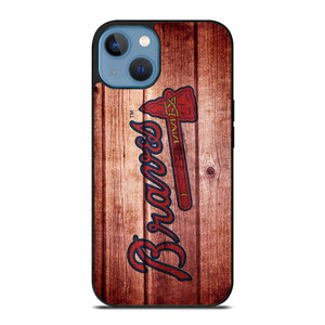 ATLANTA BRAVES BASEBALL WOOD iPhone 13 Case ATLANTA BRAVES BASEBALL WOOD iPhone 13 Case