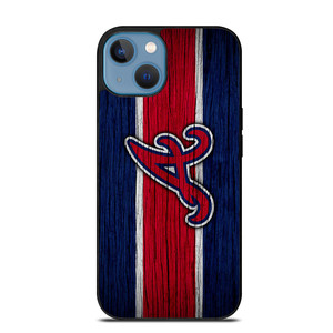 ATLANTA BRAVES MLB LOGO STRIPS iPhone 13 Case