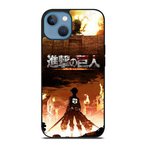 ATTACK ON TITAN COVER ANIME iPhone 13 Case