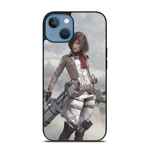 ATTACK ON TITAN MIKASA ACKERMAN SNOW iPhone 13 Case
