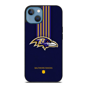 BALTIMORE RAVENS STRIP iPhone 13 Case