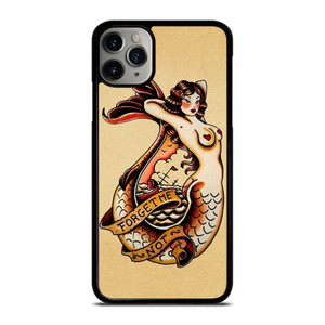 SAILOR JERRY TATTOO MERMAID iPhone 11 Pro Max Case SAILOR JERRY TATTOO MERMAID iPhone 11 Pro Max Case