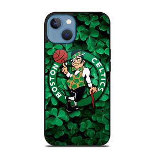 BOSTON CELTICS GREEN LOGO BASKETBALL TEAM iPhone 13 Case BOSTON CELTICS GREEN LOGO BASKETBALL TEAM iPhone 13 Case