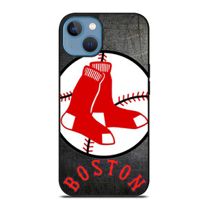 BOSTON RED SOX BASEBALL METAL LOGO iPhone 13 Case