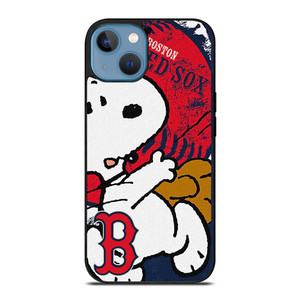 BOSTON RED SOX BASEBALL SNOOPY iPhone 13 Case