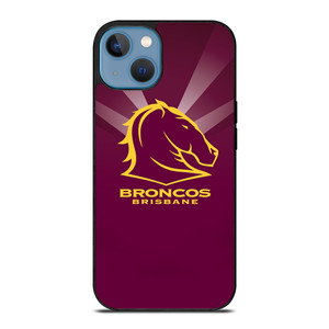 BRONCOS BRISBANE FOTTBALL TEAM LOGO iPhone 13 Case