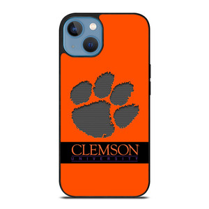 CLEMSON TIGERS UNIVERSITY PAW LOGO iPhone 13 Case