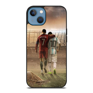 CRISTIANO RONALDO AND LIONEL MESSI iPhone 13 Case CRISTIANO RONALDO AND LIONEL MESSI iPhone 13 Case
