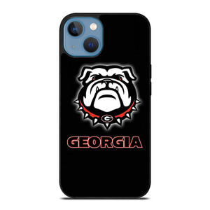 GEORGIA BULLDOGS BLACK WALL iPhone 13 Case