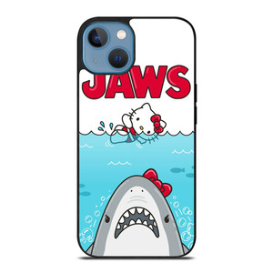 JAWS SHARK HELLO KITTY iPhone 13 Case