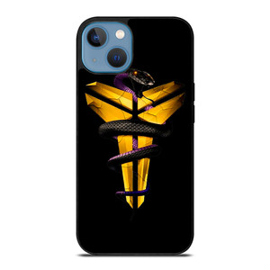 KOBE BRYANT BLACK MAMBA YELLOW iPhone 13 Case