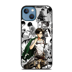 LEVI ACKERMAN CARTOON MANGA ATTACK ON TITAN iPhone 13 Case