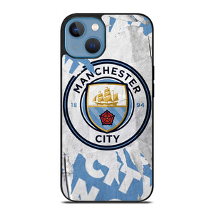 MANCHESTER CITY FOOTBALL ART LOGO iPhone 13 Case