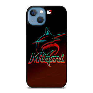 MIAMI MARLINS MLB BASEBALL TEAM LOGO iPhone 13 Case MIAMI MARLINS MLB BASEBALL TEAM LOGO iPhone 13 Case