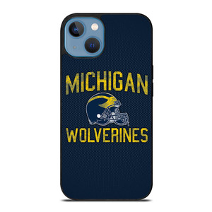 MICHIGAN WOLVERINES FOOTBALL HELMET iPhone 13 Case MICHIGAN WOLVERINES FOOTBALL HELMET iPhone 13 Case