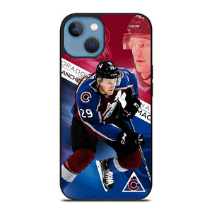 NATHAN MACKINNON 29 COLORADO AVALANCHE iPhone 13 Case