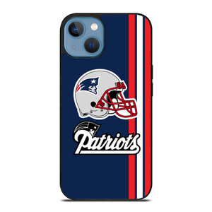 NEW ENGLAND PATRIOTS STRIPS HELMET iPhone 13 Case