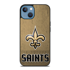 NEW ORLEANS SAINTS LOGO AND BACKGROUND iPhone 13 Case