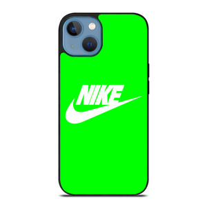 NIKE LOGO IN GREEN iPhone 13 Case