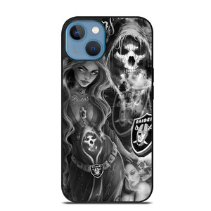 OAKLAND RAIDERS FOOTBALL HAUNTED iPhone 13 Case