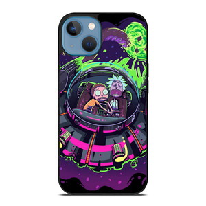 RICK AND MORTY UFO ART iPhone 13 Case