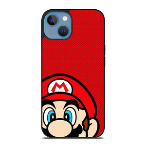 SUPER MARIO BROS FACE NINTENDO GAMES iPhone 13 Case