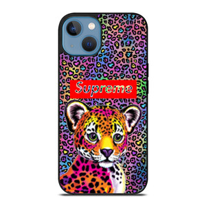 SUPREME LISA FRANK LEOPARD iPhone 13 Case SUPREME LISA FRANK LEOPARD iPhone 13 Case