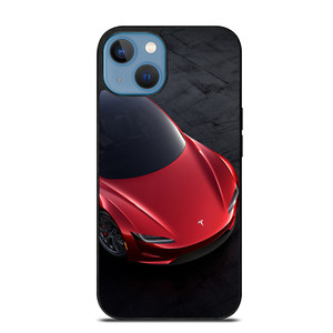 TESLA RED ELECTRIC CAR iPhone 13 Case TESLA RED ELECTRIC CAR iPhone 13 Case