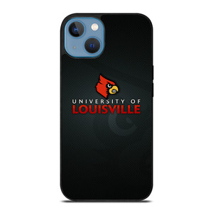 UNIVERSITY OF LOUISVILLE CARDINALS FOOTBALL LOGO MASCOT iPhone 13 Case