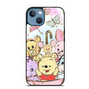 WINNIE THE POOH AND FRIENDS UMBRELA iPhone 13 Case WINNIE THE POOH AND FRIENDS UMBRELA iPhone 13 Case