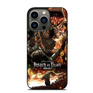 ATTACK ON TITAN ALL CHARACTER FINAL SEASON iPhone 13 Pro Case