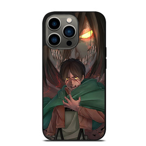 ATTACK ON TITAN EREN YEAGER ANIME MANGA iPhone 13 Pro Case ATTACK ON TITAN EREN YEAGER ANIME MANGA iPhone 13 Pro Case
