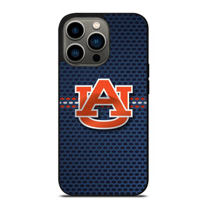AUBURN TIGERS FOOTBALL CARBON BLUE LOGO iPhone 13 Pro Case AUBURN TIGERS FOOTBALL CARBON BLUE LOGO iPhone 13 Pro Case