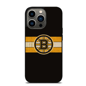 BOSTON BRUINS HOECKY TEAM EMBLEM iPhone 13 Pro Case