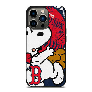 BOSTON RED SOX BASEBALL SNOOPY iPhone 13 Pro Case BOSTON RED SOX BASEBALL SNOOPY iPhone 13 Pro Case