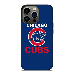 CHICAGO CUBS BLUE RED LOGO BASEBALL iPhone 13 Pro Case CHICAGO CUBS BLUE RED LOGO BASEBALL iPhone 13 Pro Case