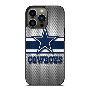 DALLAS COWBOYS NFL LOGO SILVER CARBON iPhone 13 Pro Case
