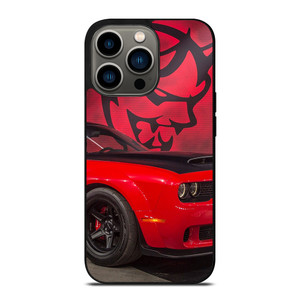 DODGE CAR DEMON LOGO RED iPhone 13 Pro Case DODGE CAR DEMON LOGO RED iPhone 13 Pro Case