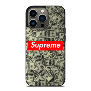 DOLLAR MONEY SUPREME iPhone 13 Pro Case DOLLAR MONEY SUPREME iPhone 13 Pro Case