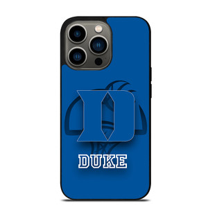 DUKE BLUE DEVILS LOGO UNIVERSITY BASKETBALL 2 iPhone 13 Pro Case