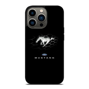 FORD MUSTANG LOGO BLACK iPhone 13 Pro Case FORD MUSTANG LOGO BLACK iPhone 13 Pro Case