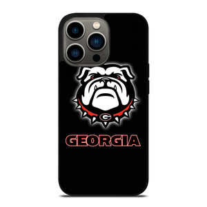 GEORGIA BULLDOGS BLACK WALL iPhone 13 Pro Case