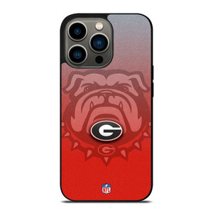 GEORGIA BULLDOGS FOOTBALL RED iPhone 13 Pro Case