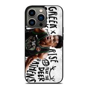 GIANNIS ANTETOKOUNMPO MILWAUKEE BUCKS WALLPAPER iPhone 13 Pro Case