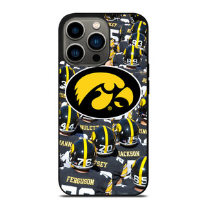 IOWA HAWKEYES COLLAGE FOOTBALL iPhone 13 Pro Case