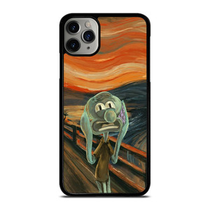 SQUIDWARD OIL PAINTING iPhone 11 Pro Max Case